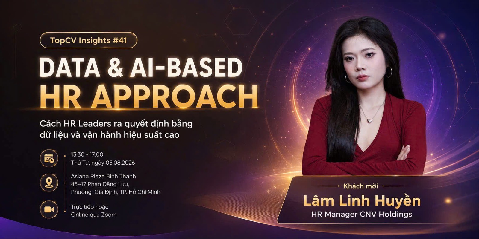 Khách mời TopCV Insights #41 — Data & AI-based HR Approach